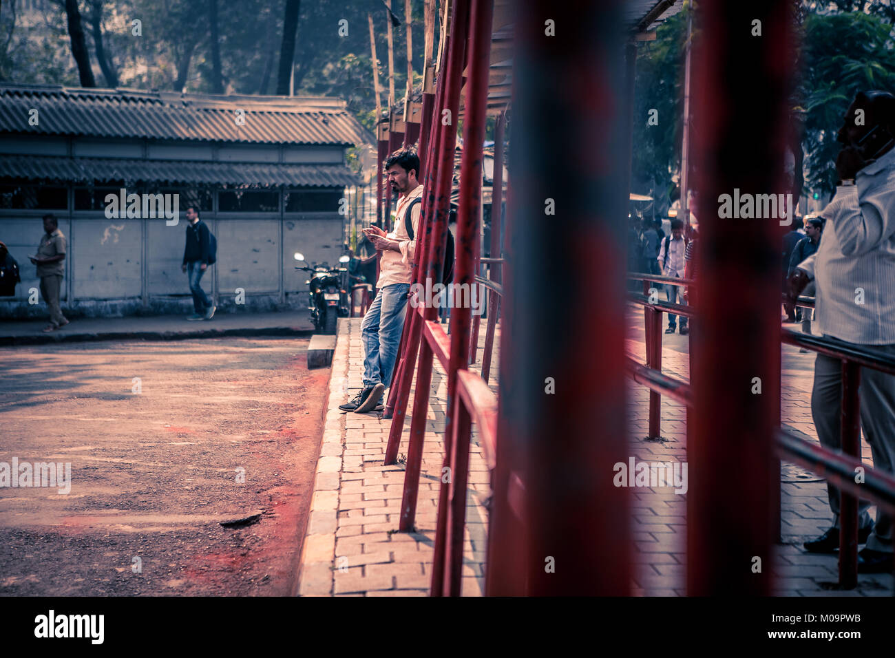 Streets of India Stock Photo
