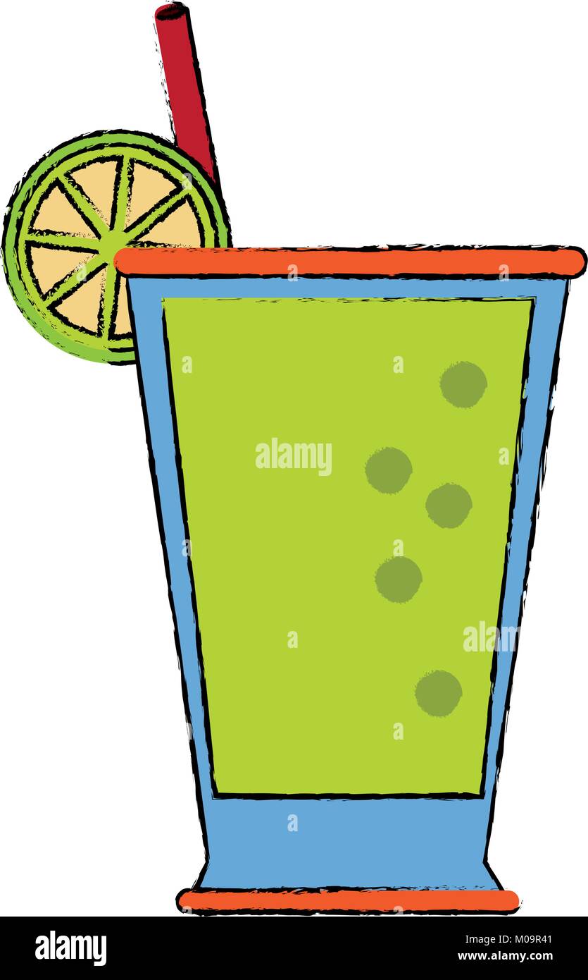 Lemonade glass cup Stock Vector Image & Art Alamy