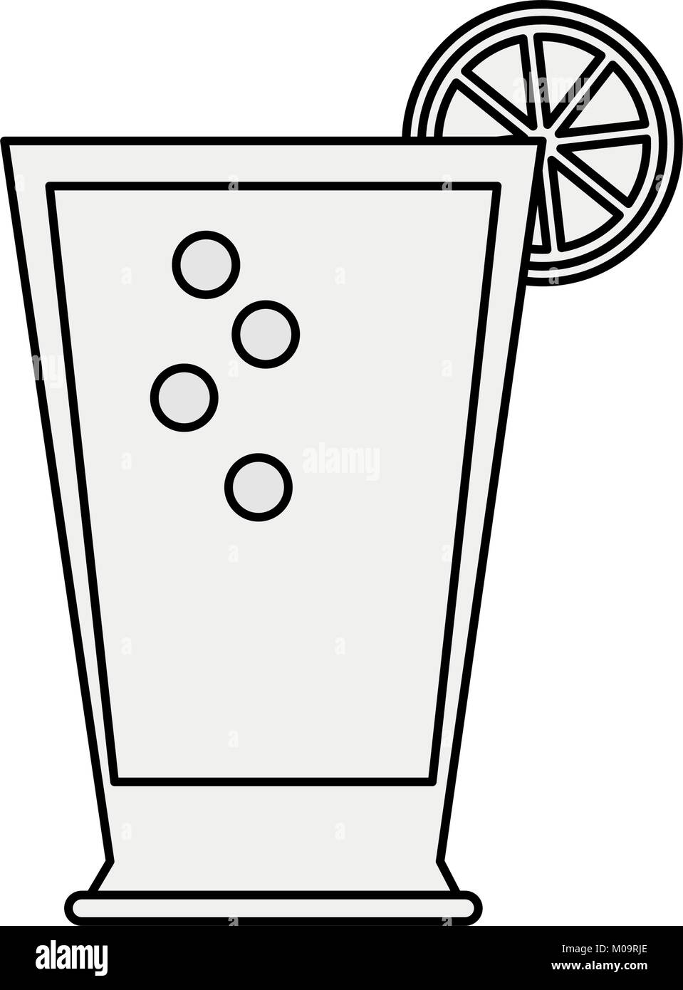 Lemonade glass cup Stock Vector Image & Art Alamy