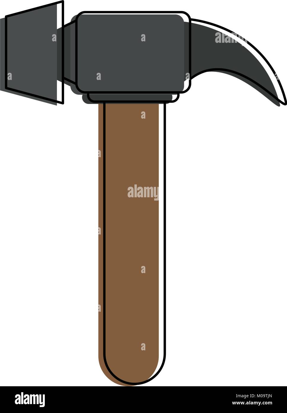 Hammer construction tool Stock Vector Image & Art - Alamy