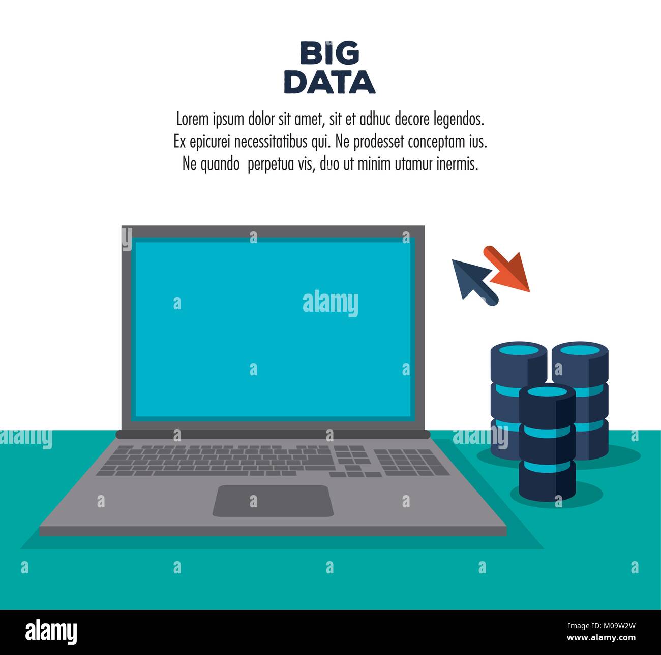 Big data technology infographic Stock Vector Image & Art - Alamy