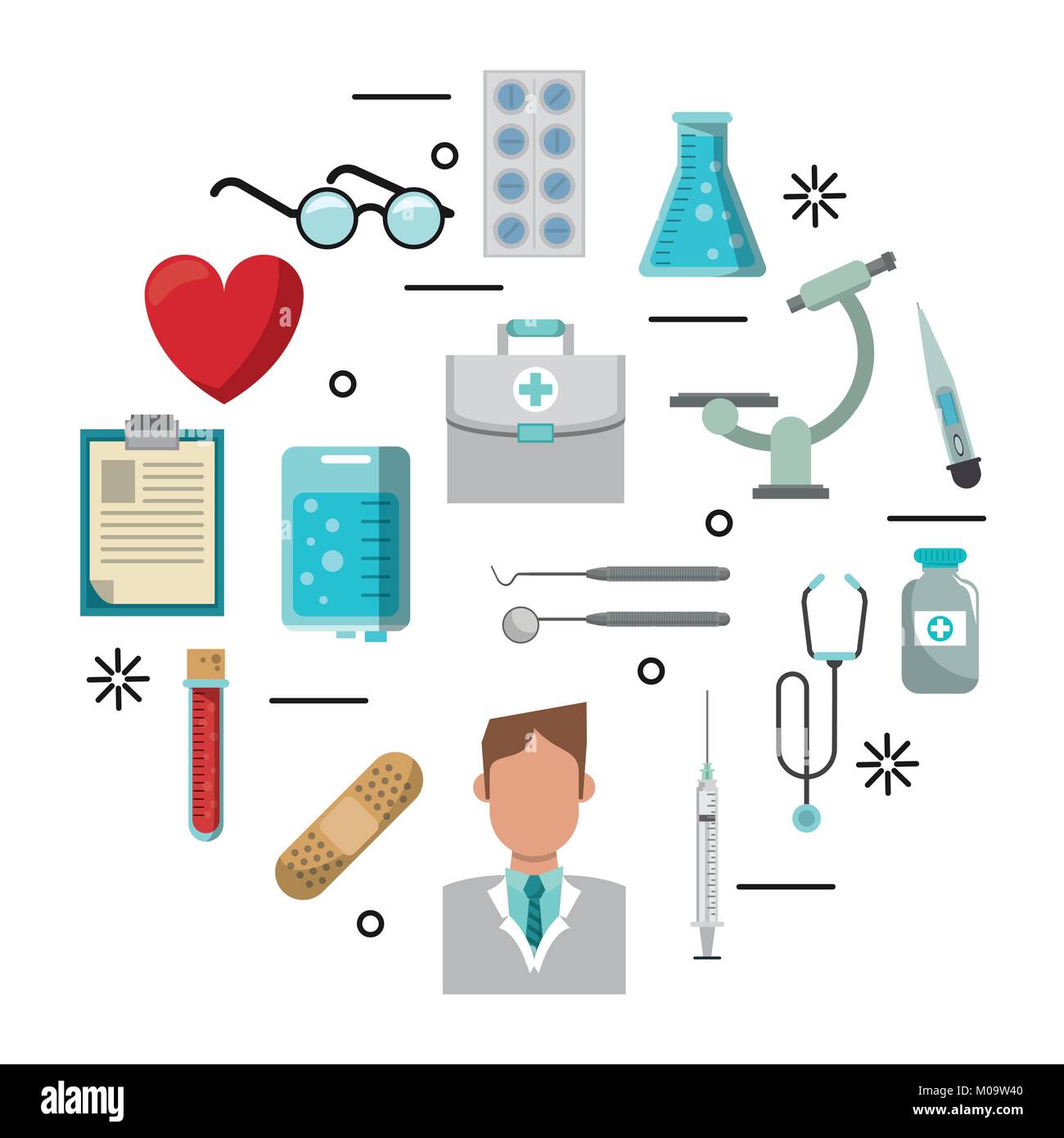Medical symbols set Stock Vector Image & Art Alamy