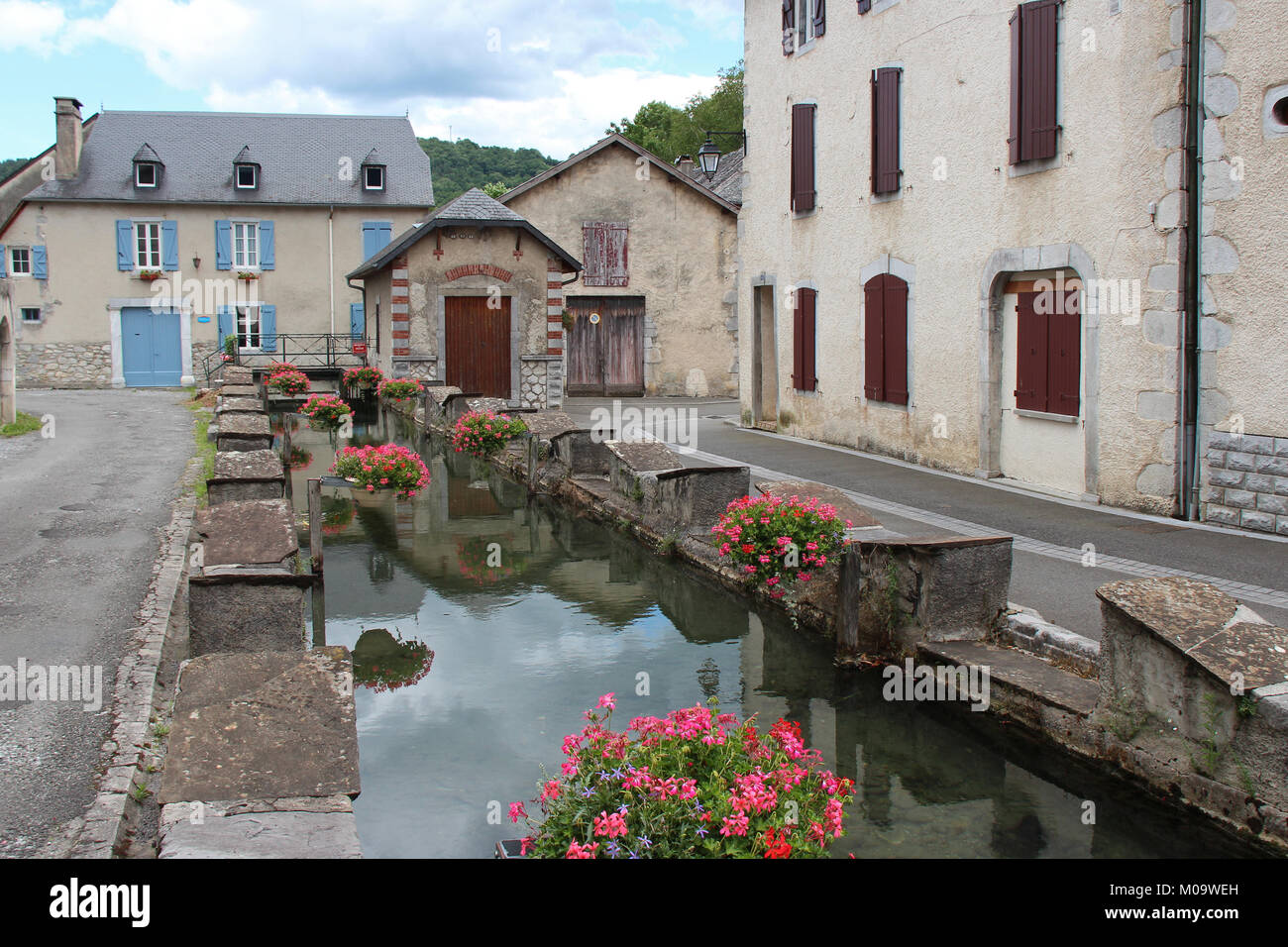 In Arudy (France). Stock Photo