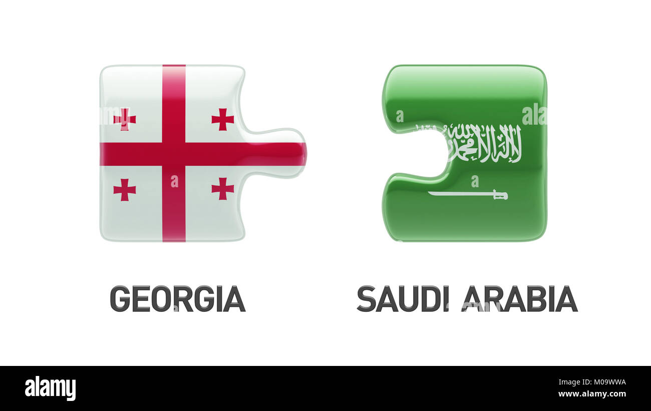 Saudi Arabia High Resolution Puzzle Concept Stock Photo Alamy