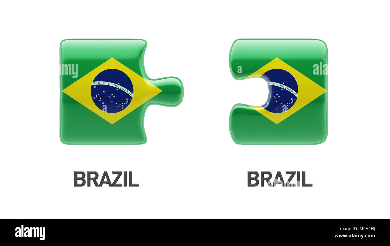 Brazil High Resolution Puzzle Concept Stock Photo - Alamy