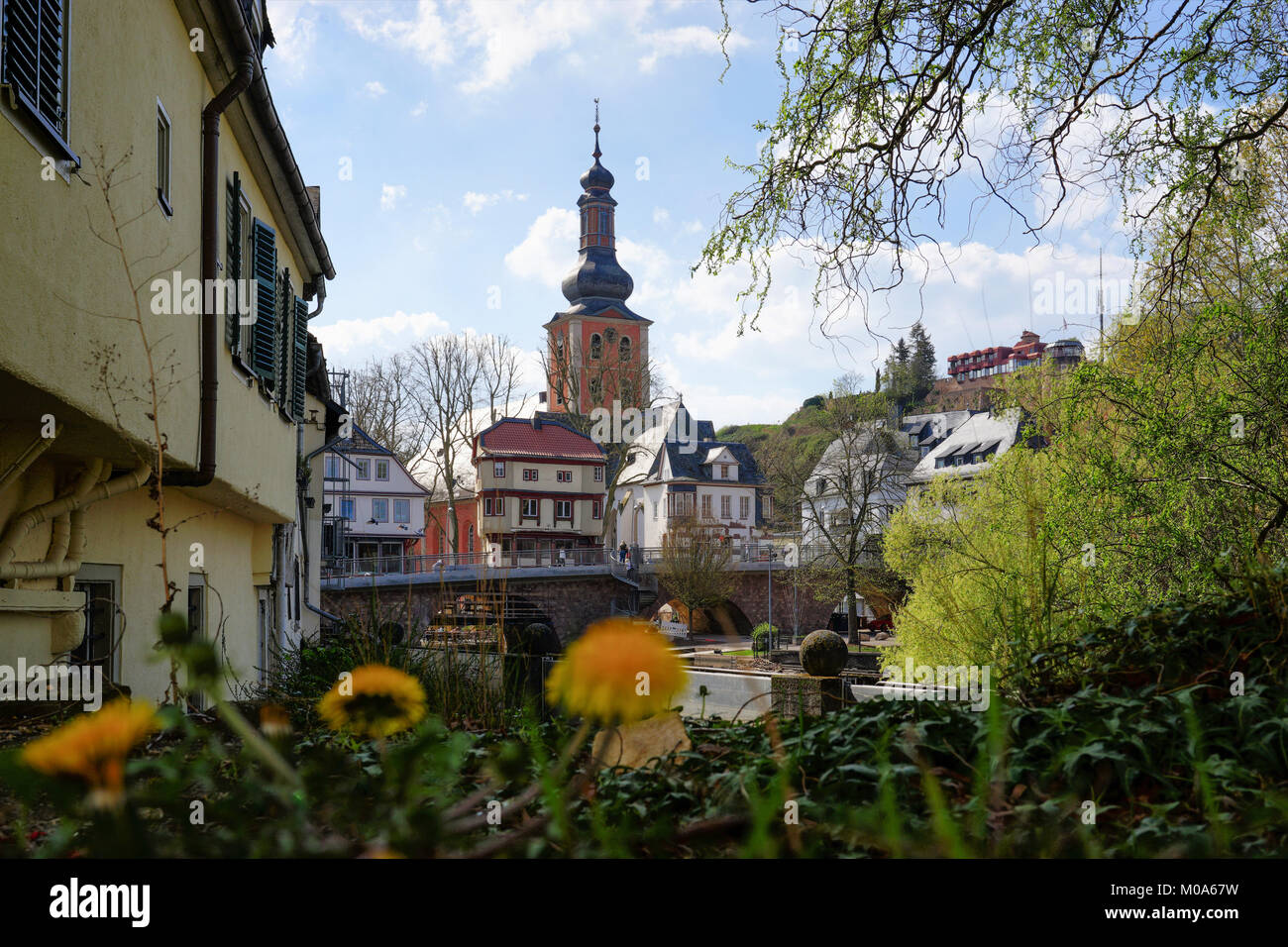 Bad Kreuznach City Germany, Bridge House, Paulus Church, Castle Kauzen