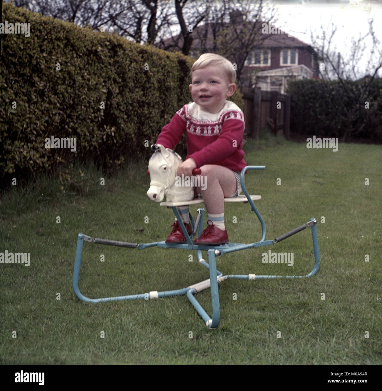 spring loaded rocking horse