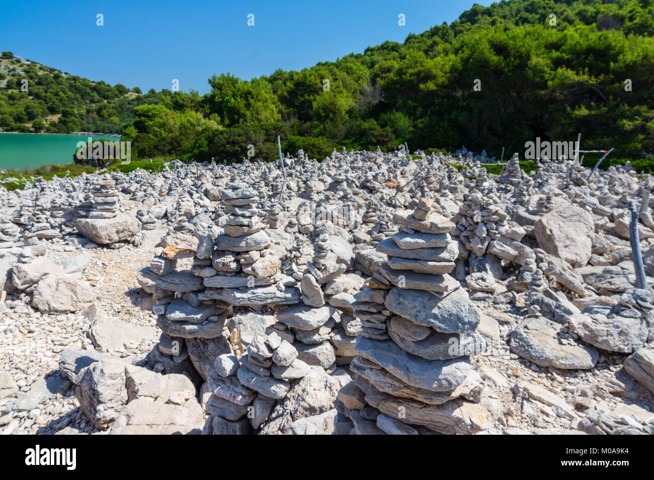 Summer on island Dugi otok Stock Photo