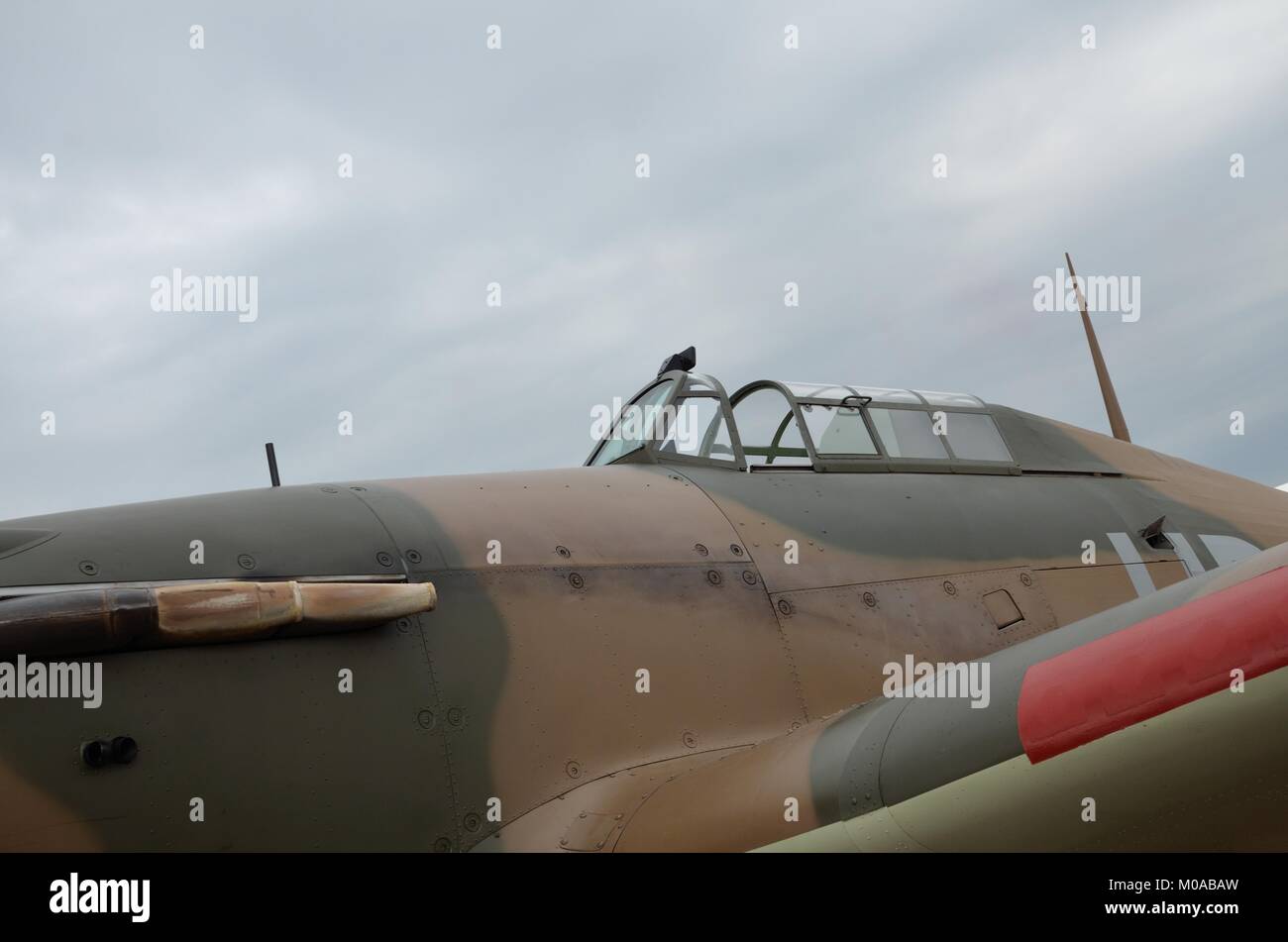 Hawker Hurricane fighter aircraft Stock Photo - Alamy