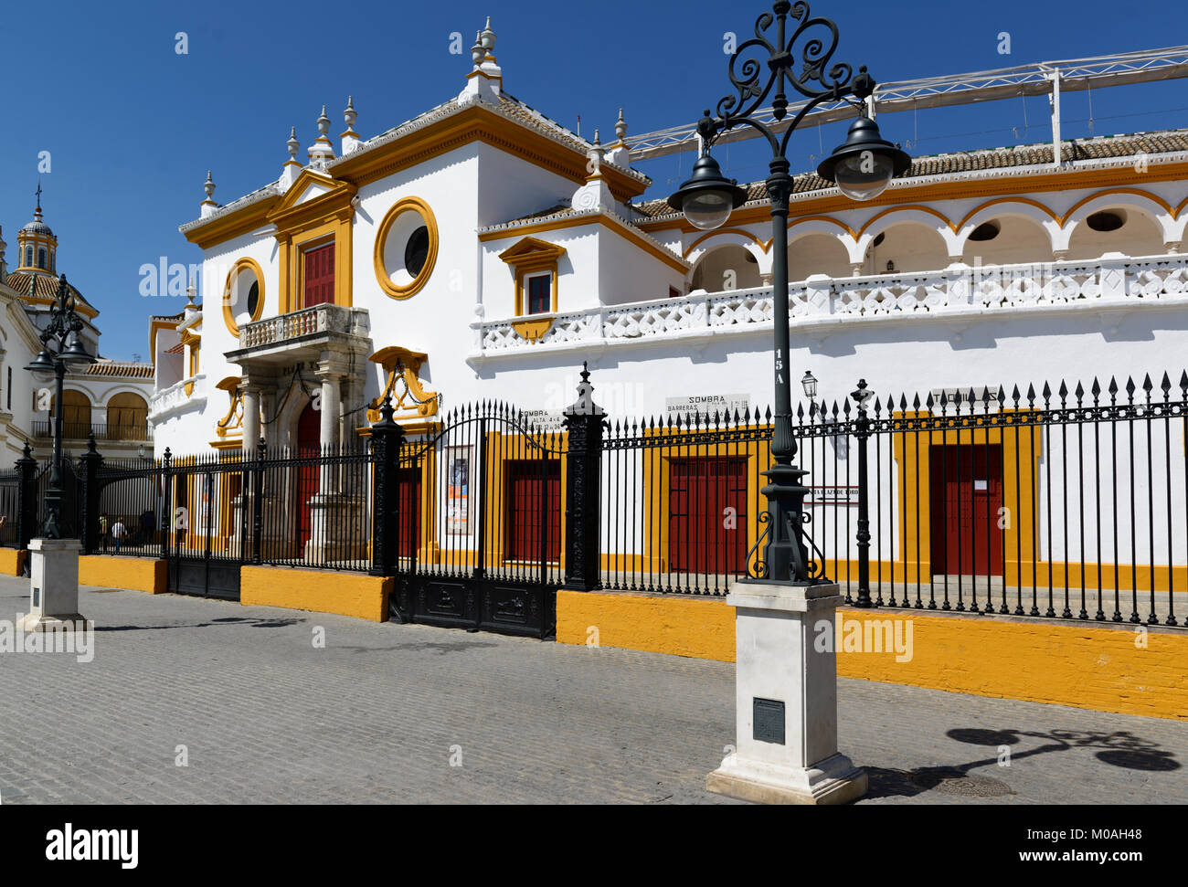 Seville, Andalusia, Spain. Plaza de Toros. Stock Photo