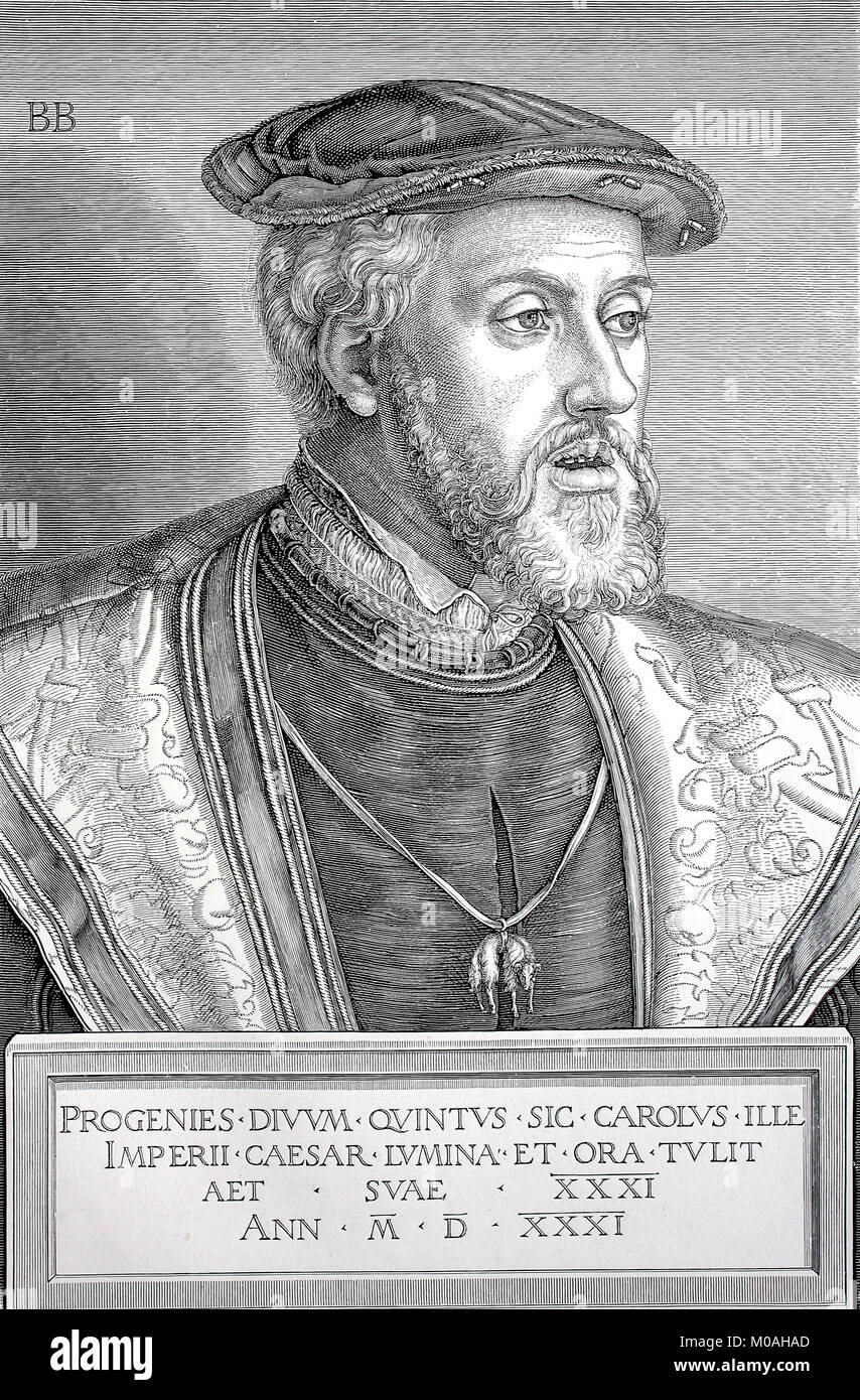 Portrait of Emperor Charles V at the age of 31, February 24, 1500