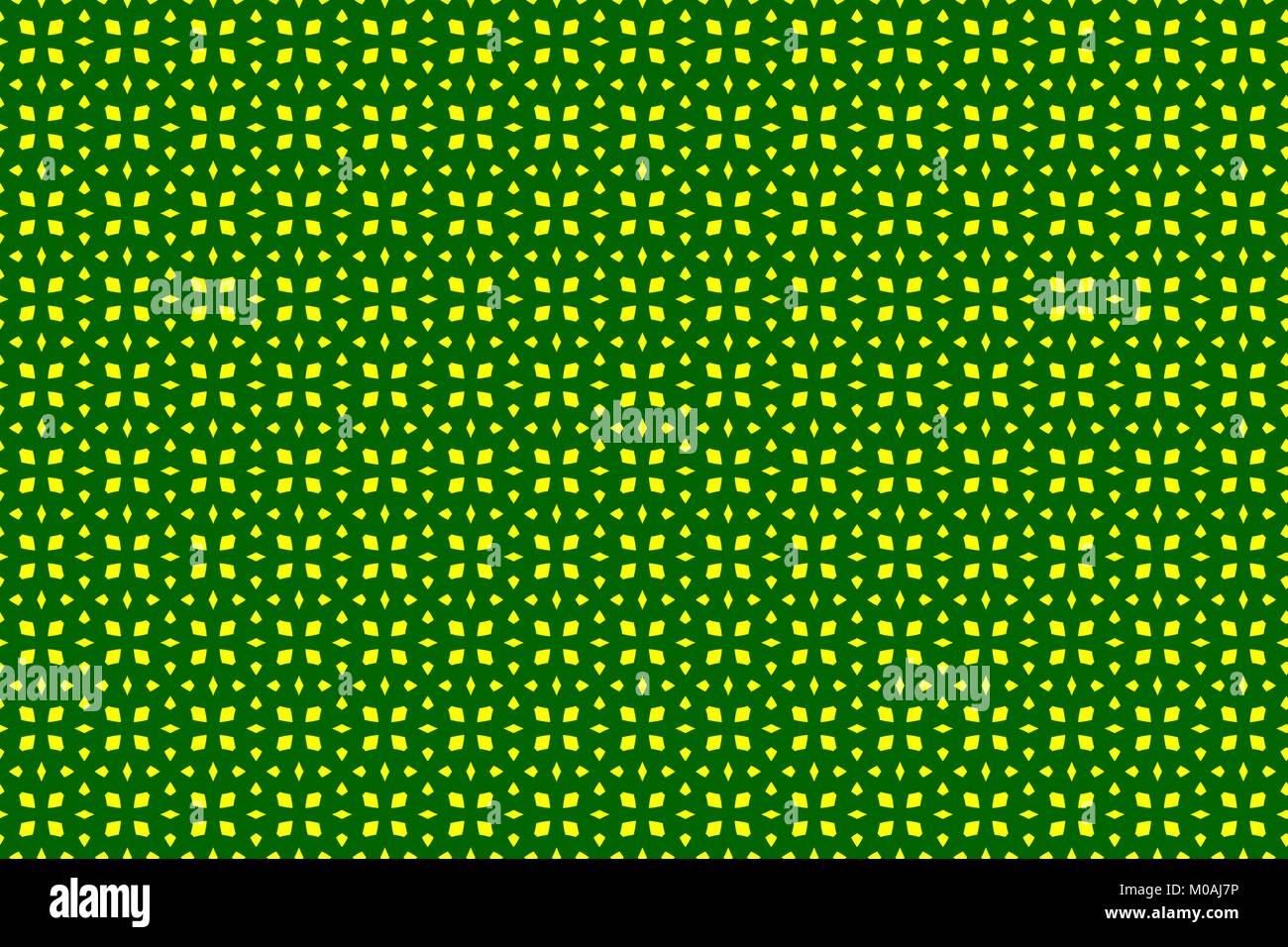 Simple circular background - green and yellow - vector circle pattern ...