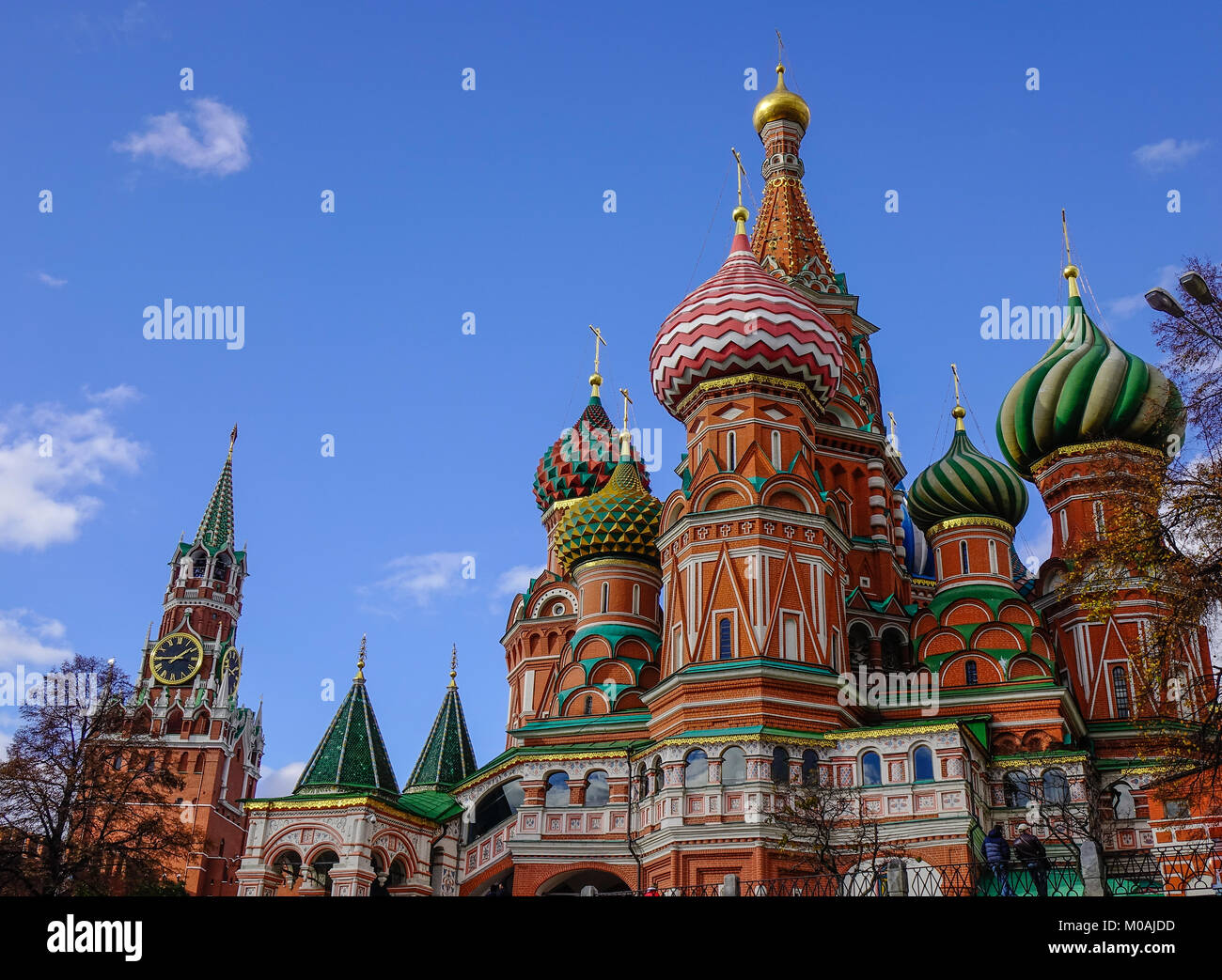 St. Basil Cathedral at the Red Square in Moscow, Russia Stock Photo - Alamy