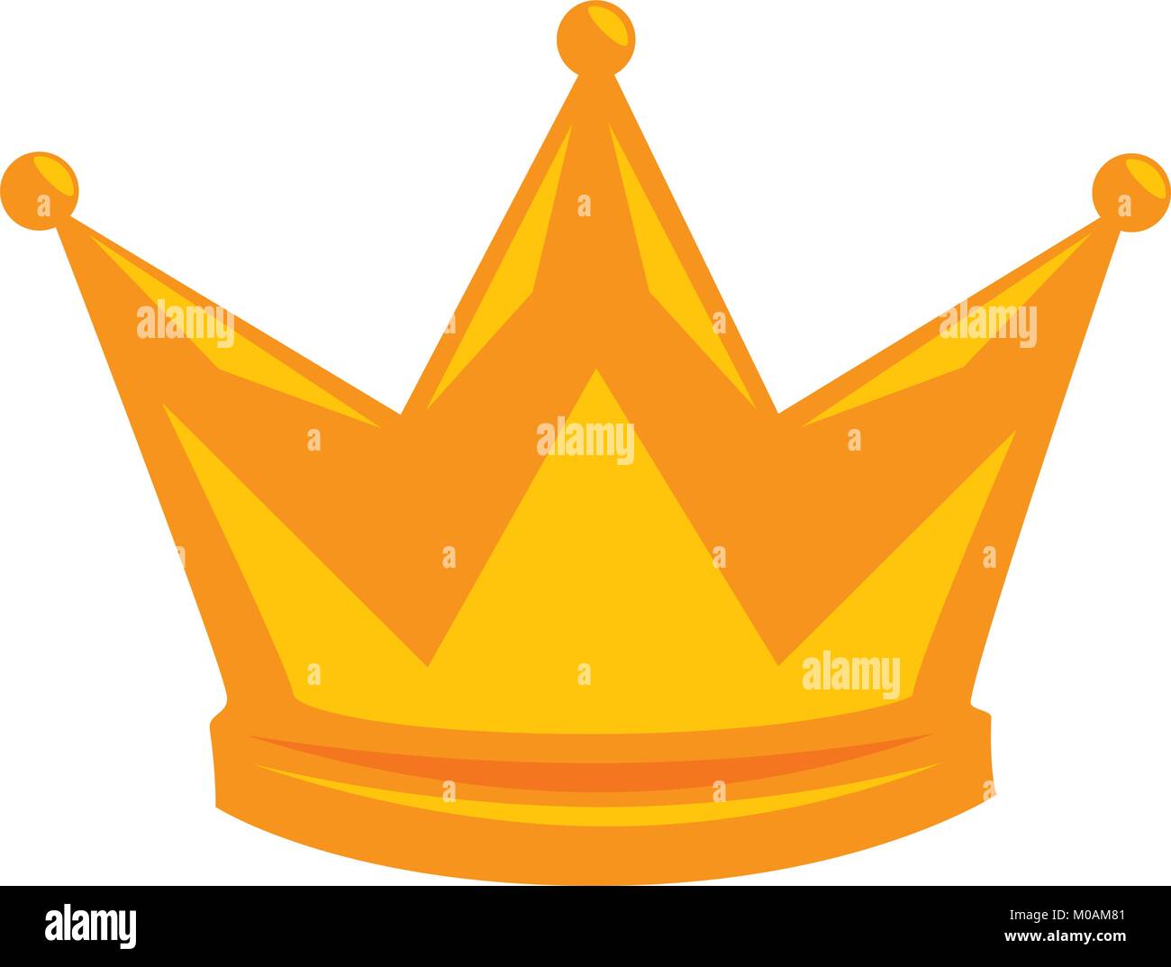 king crown isolated icon vector illustration design Stock Vector Image ...