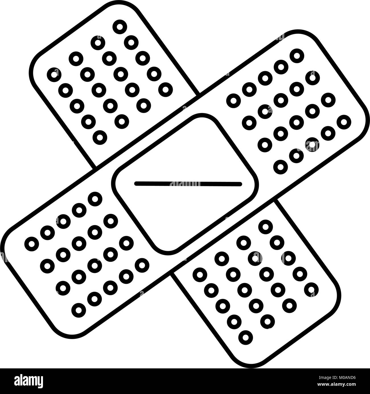 Injury band aid Black and White Stock Photos & Images - Alamy