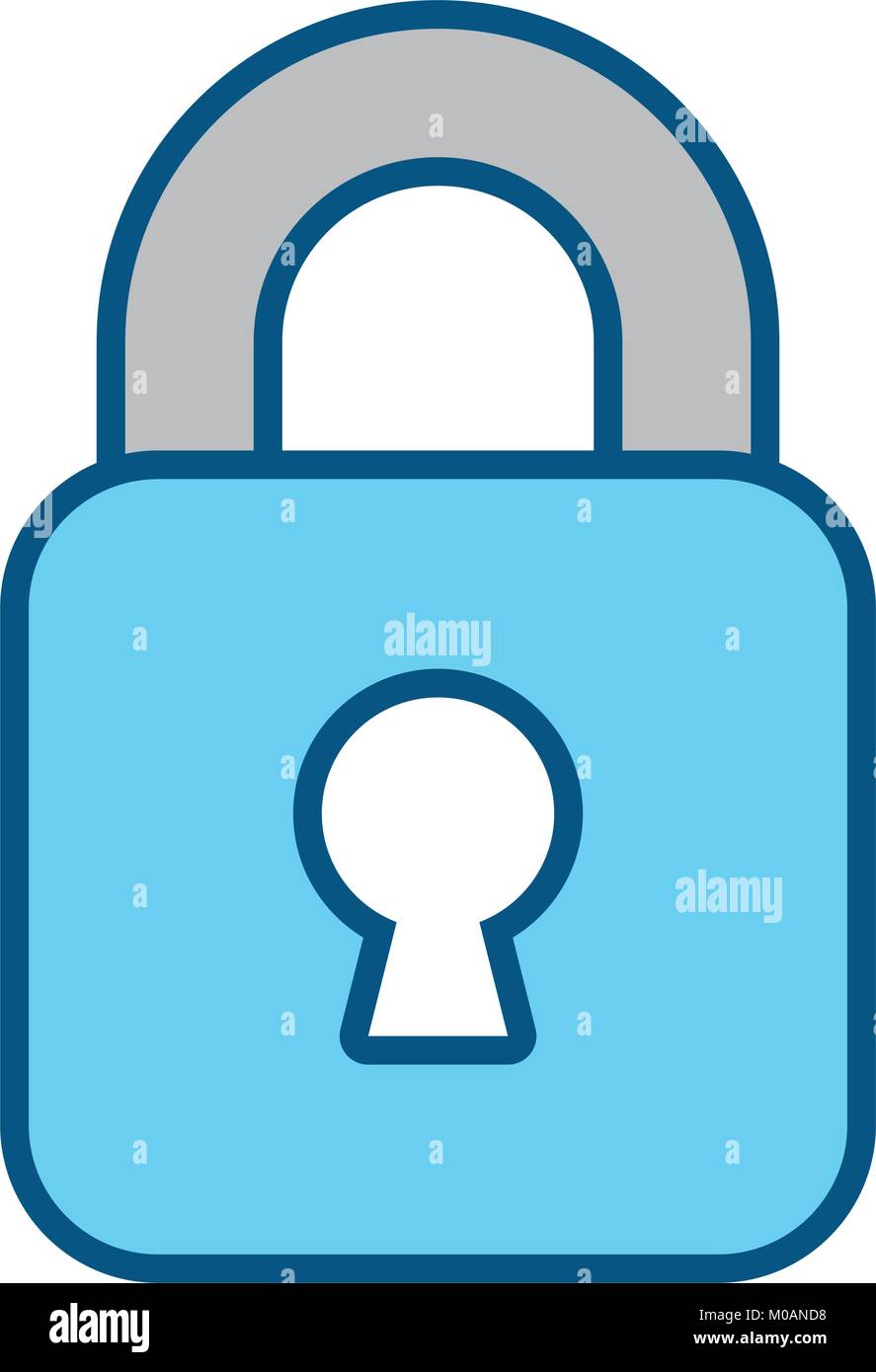 security padlock icon Stock Vector Image & Art - Alamy