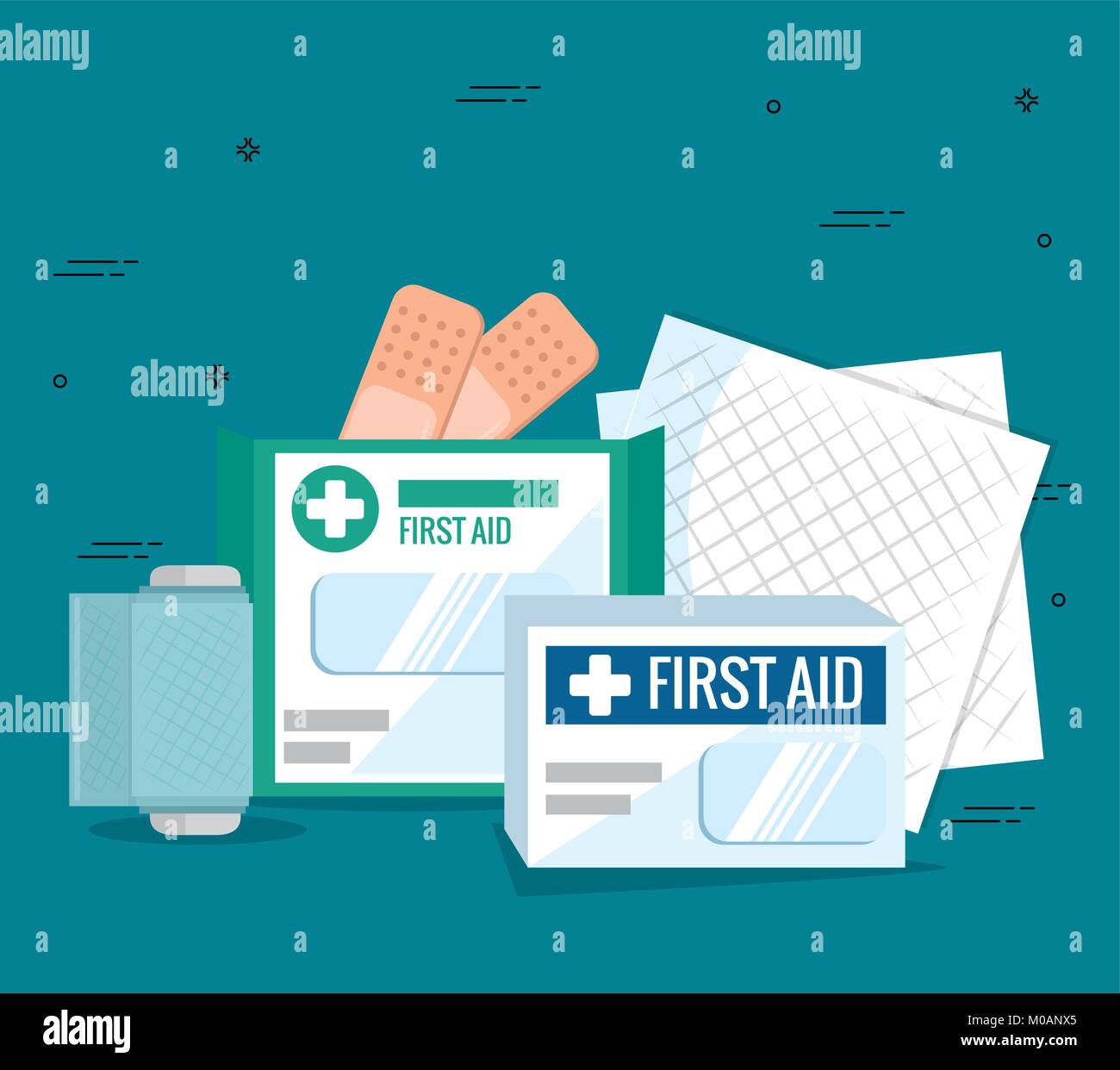 emergency first aid icons Stock Vector Image & Art Alamy