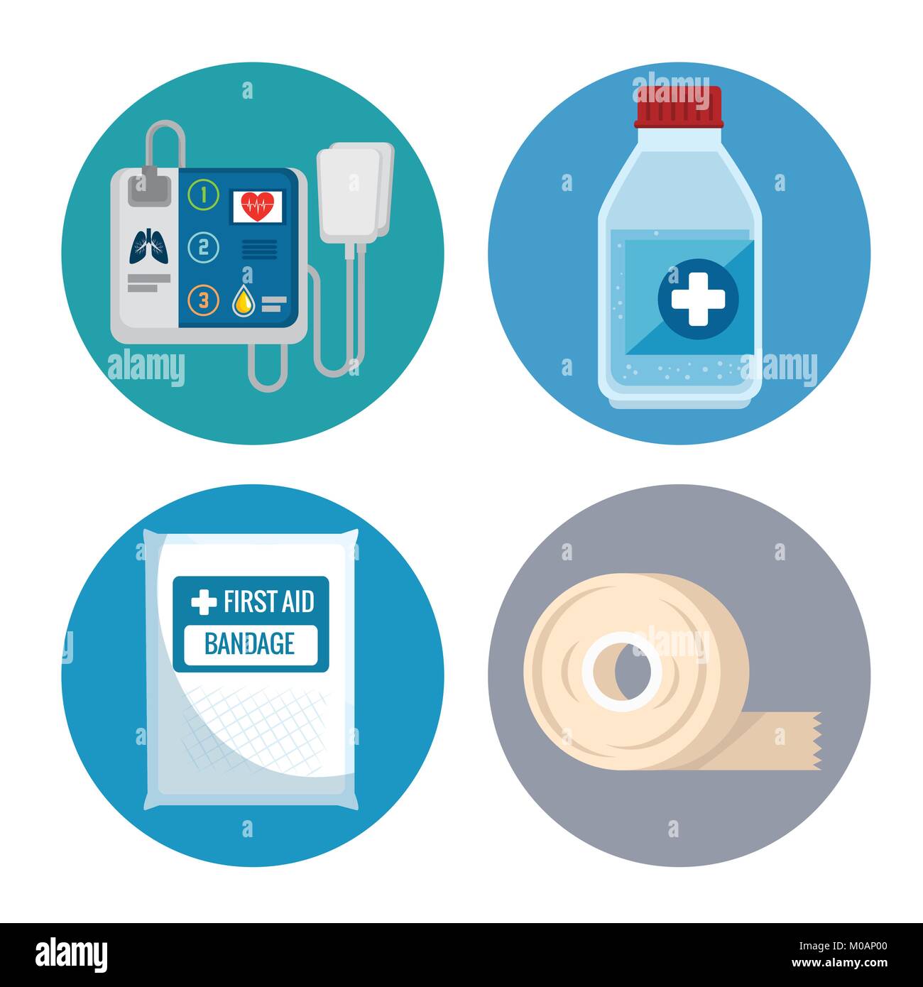 emergency first aid icons Stock Vector Image & Art Alamy