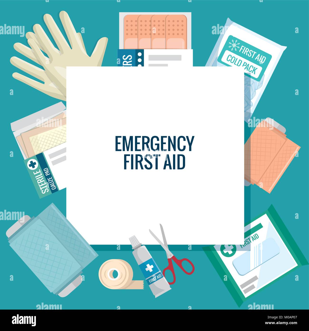 emergency first aid icons Stock Vector Image & Art Alamy