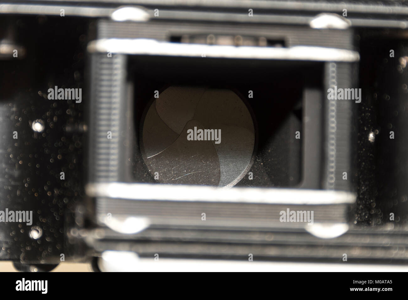 Vintage photo camera isolated on white background Stock Photo - Alamy