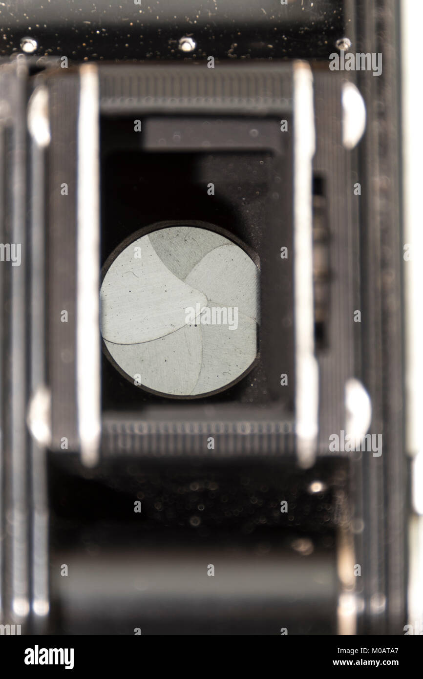 Vintage photo camera isolated on white background Stock Photo - Alamy