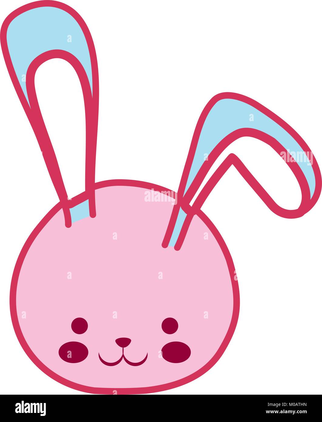 cartoon cute rabbit icon Stock Vector Image & Art - Alamy