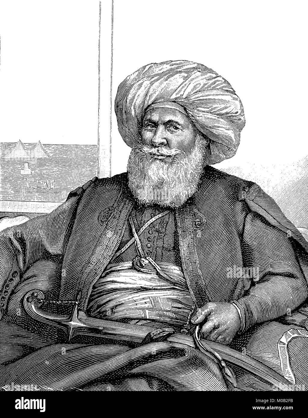 Muhammad Ali Pasha also Mehmed Ali Pasha, around 1770 in Kavala ...