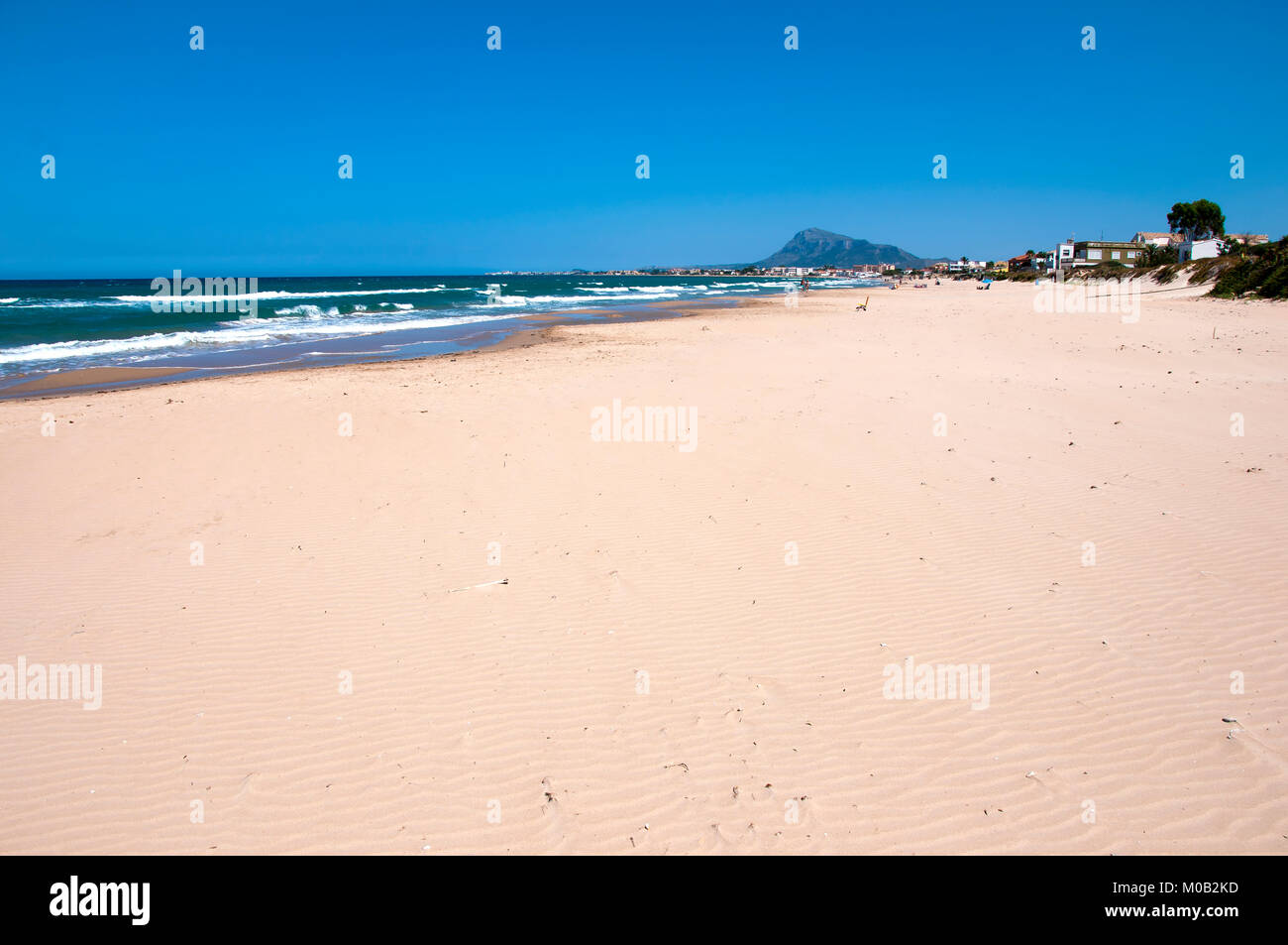 Playa Deveses, Denia, Alicante, Spain Stock Photo