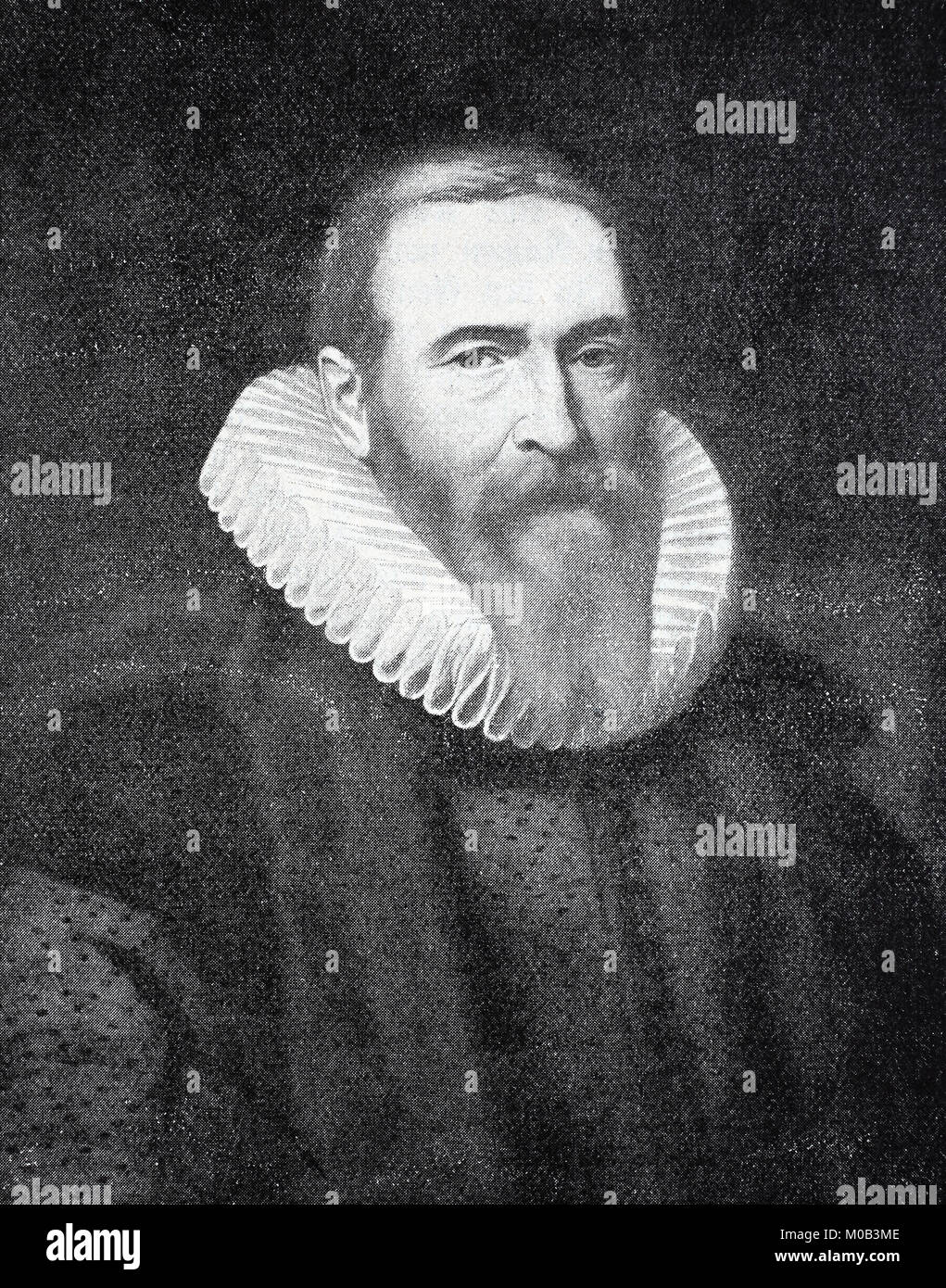 Johan van Oldenbarnevelt, 14 September 1547 - 13 May 1619, was a Dutch statesman and is regarded as the founder of the Republic of the United Netherlands, digital improved reproduction of an original print from 1880 Stock Photo