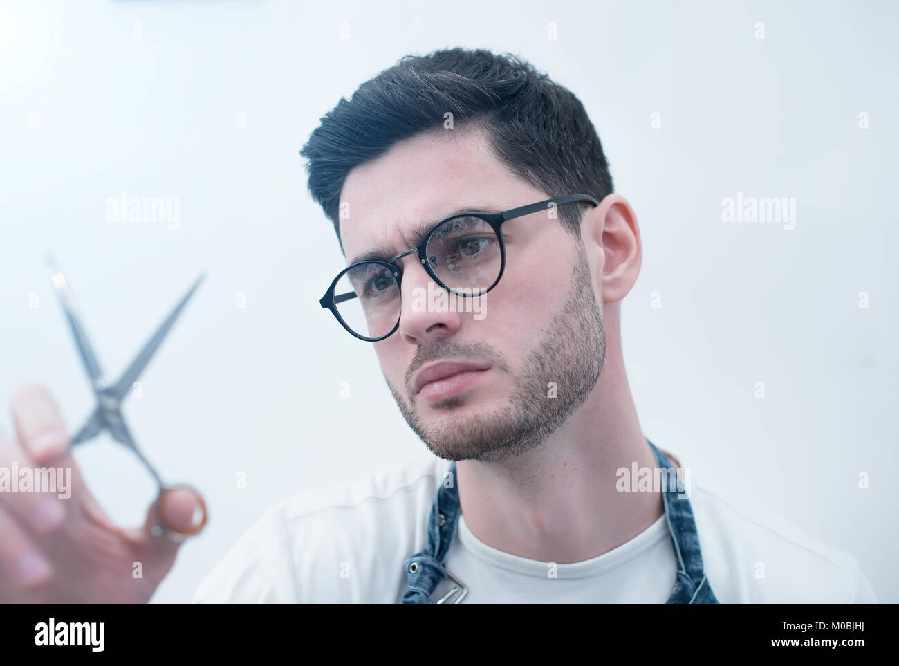 Men Trendy Hair Cut Stock Photos Men Trendy Hair Cut Stock