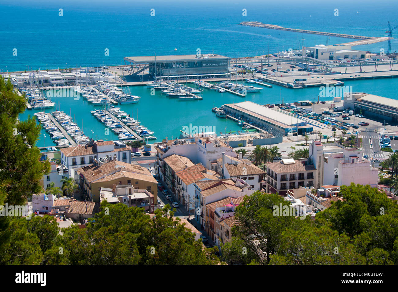 Port, Denia, Alicante, Spain Stock Photo