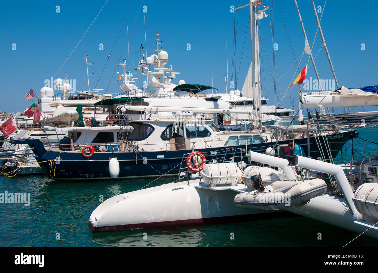 Port, Denia, Alicante, Spain Stock Photo
