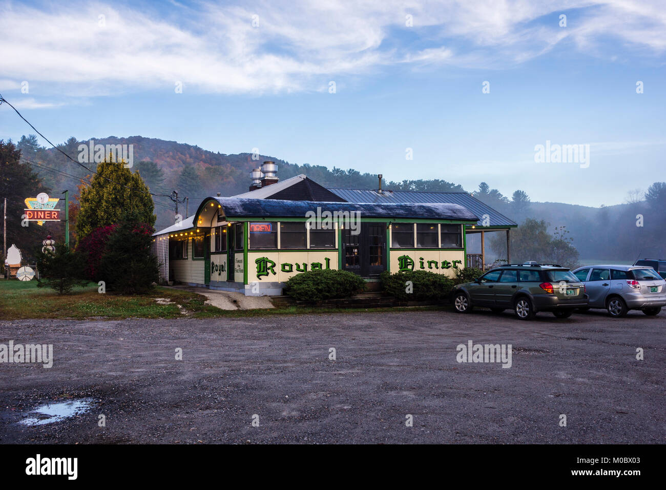 Chelsea Royal Diner West Brattleboro, Vermont, USA Stock Photo Alamy