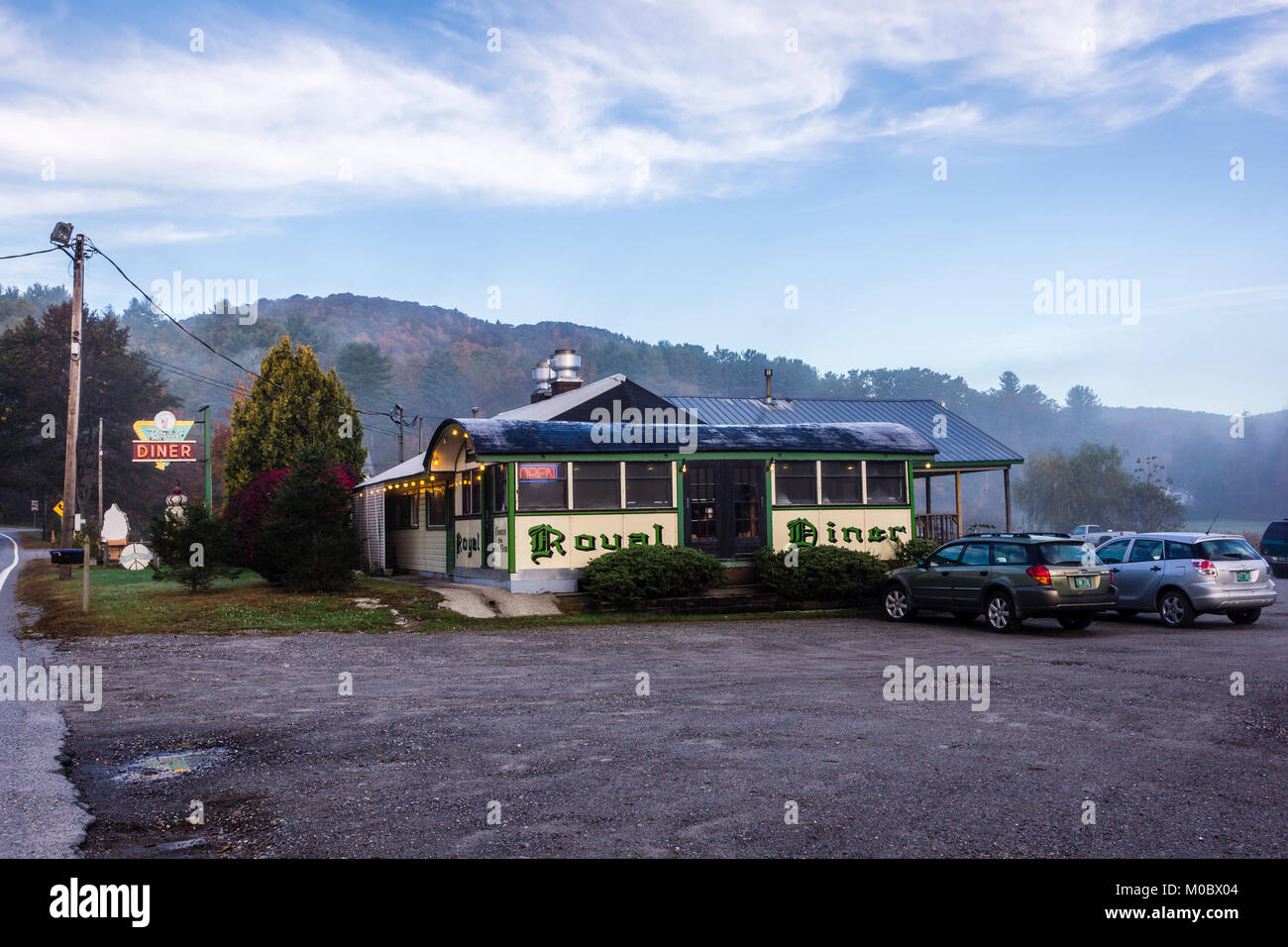 Chelsea Royal Diner West Brattleboro, Vermont, USA Stock Photo Alamy