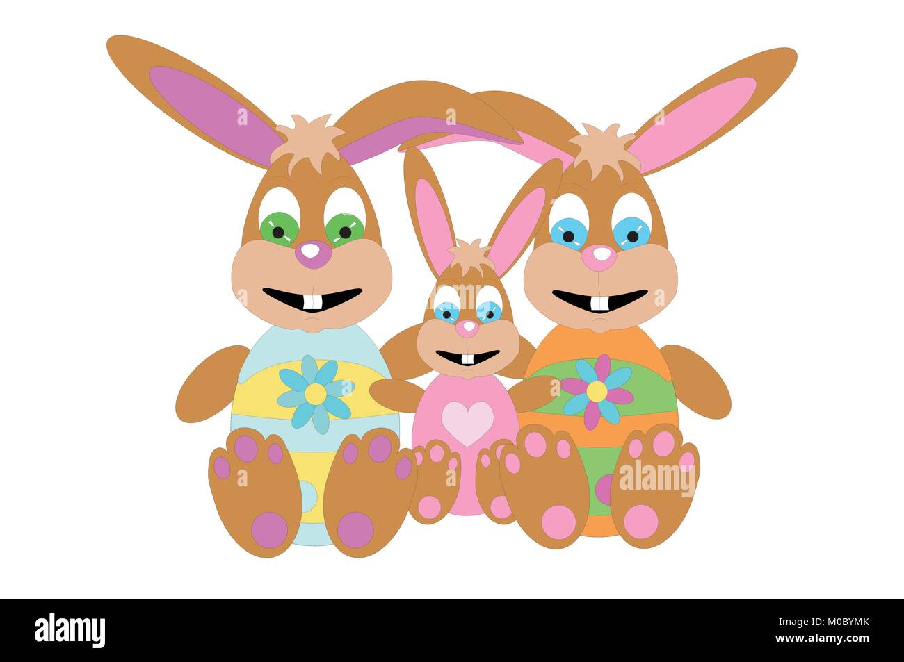 Download Cartoon Parents Daughter Family Stock Photos & Cartoon ...