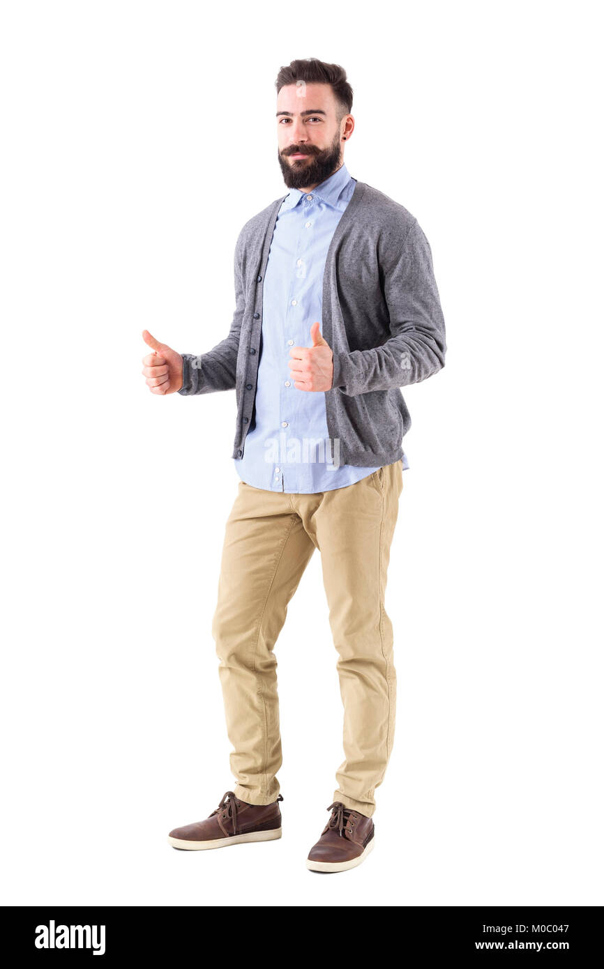 Positive male teacher in formal hi-res stock photography and images - Alamy