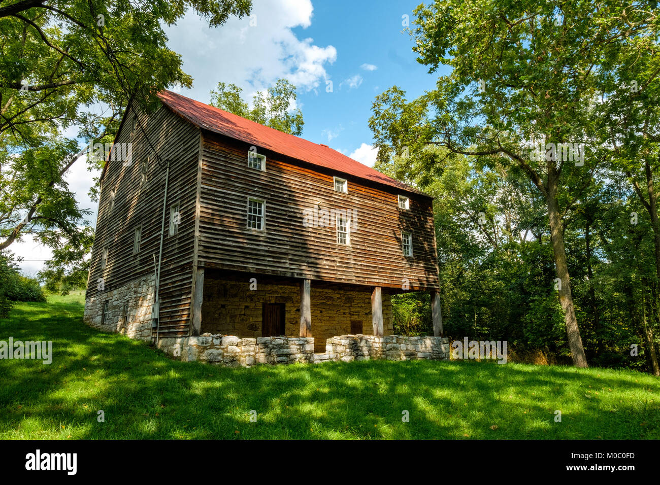 Zirkle Mill, Quicksburg, Virginia Stock Photo Alamy