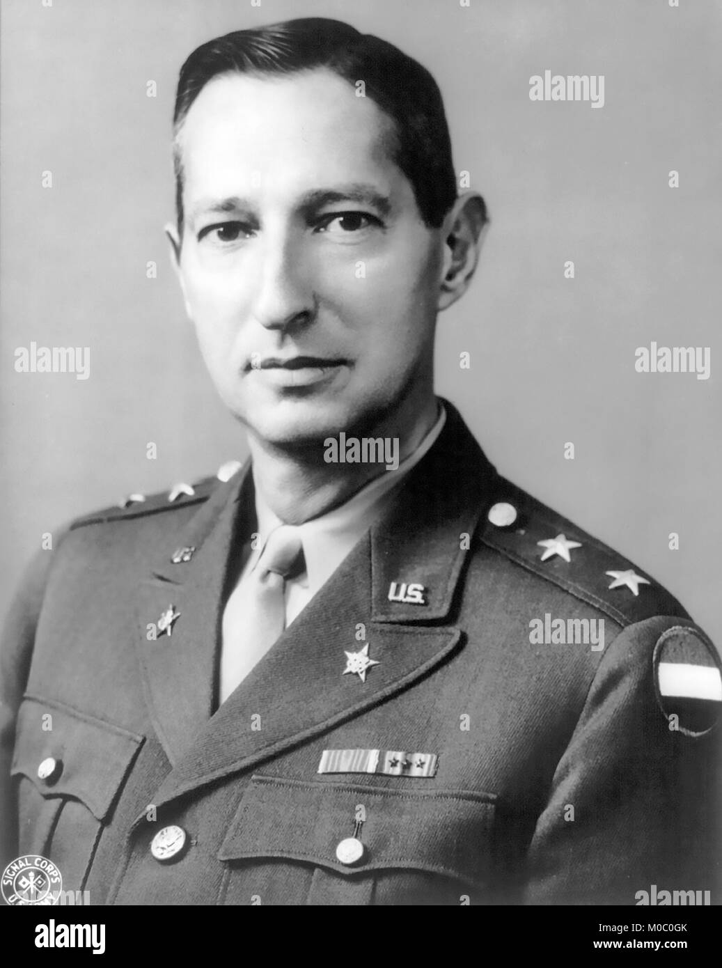 MARK W. CLARK (1896-1984) US Army general in 1943 Stock Photo