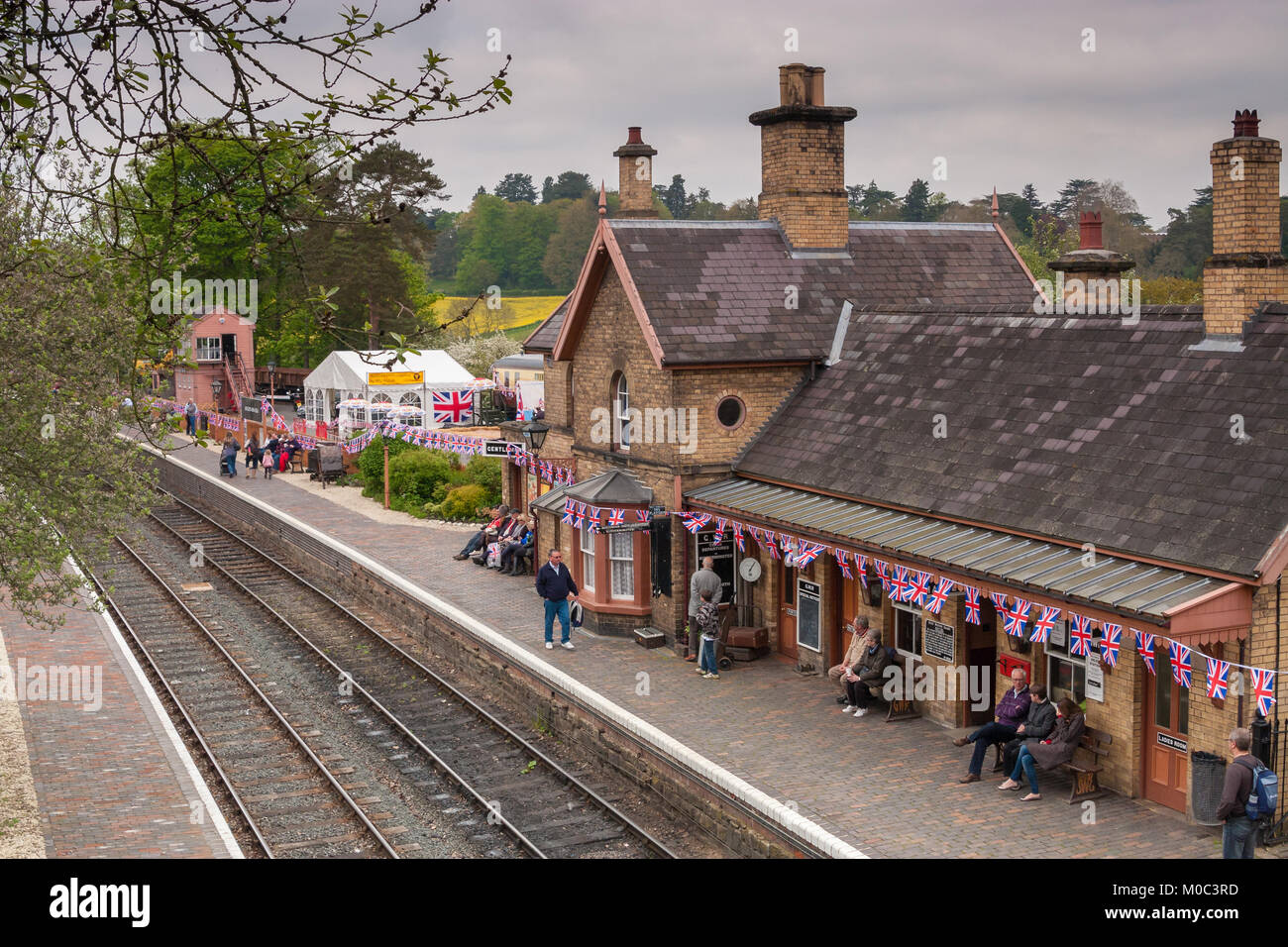 Arley Station, Severn Vally Railway Stock Photo - Alamy