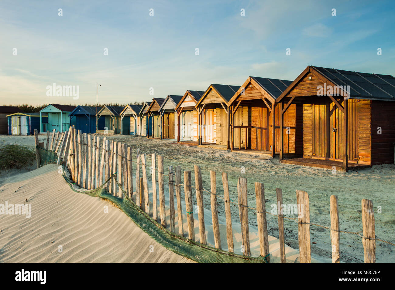 Sunset at East Head near West Wittering, West Sussex Stock Photo Alamy