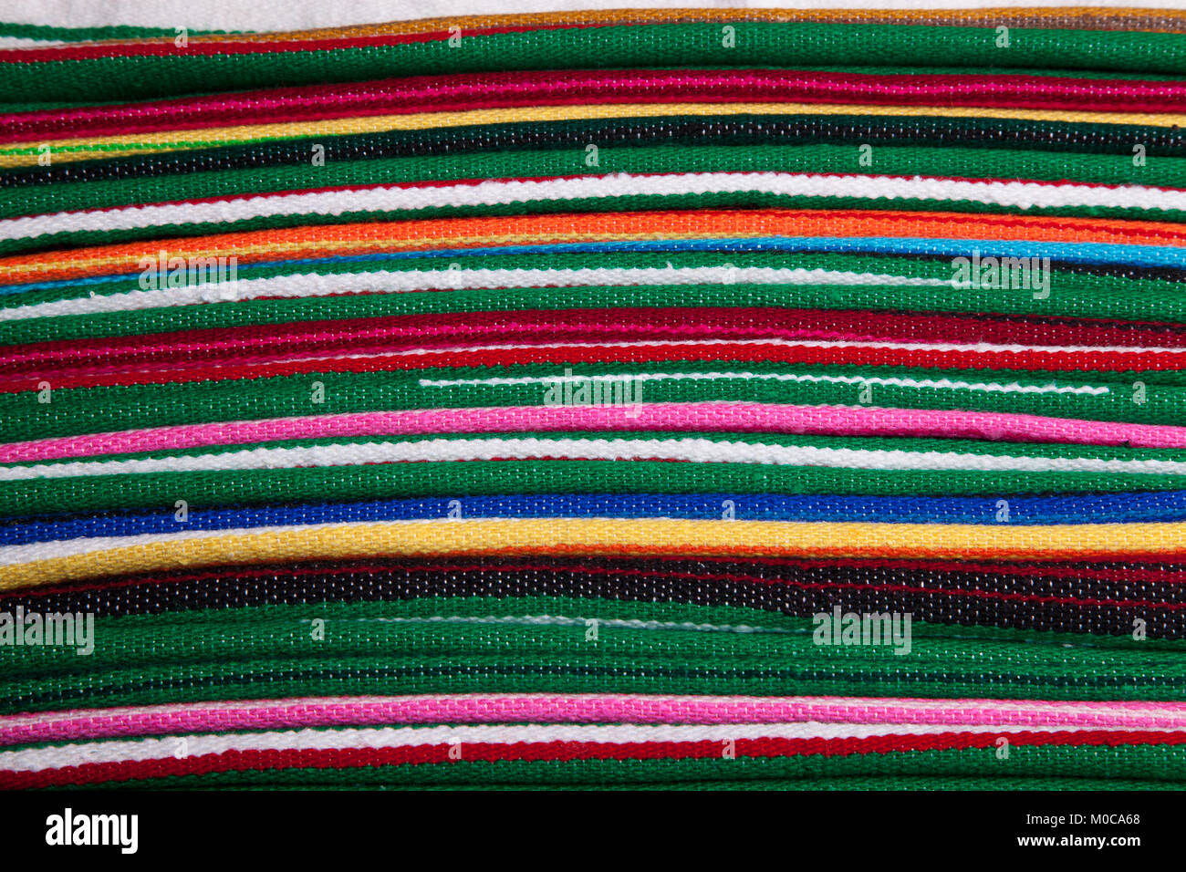 Colorful Mexican Serapes Stock Photo Alamy