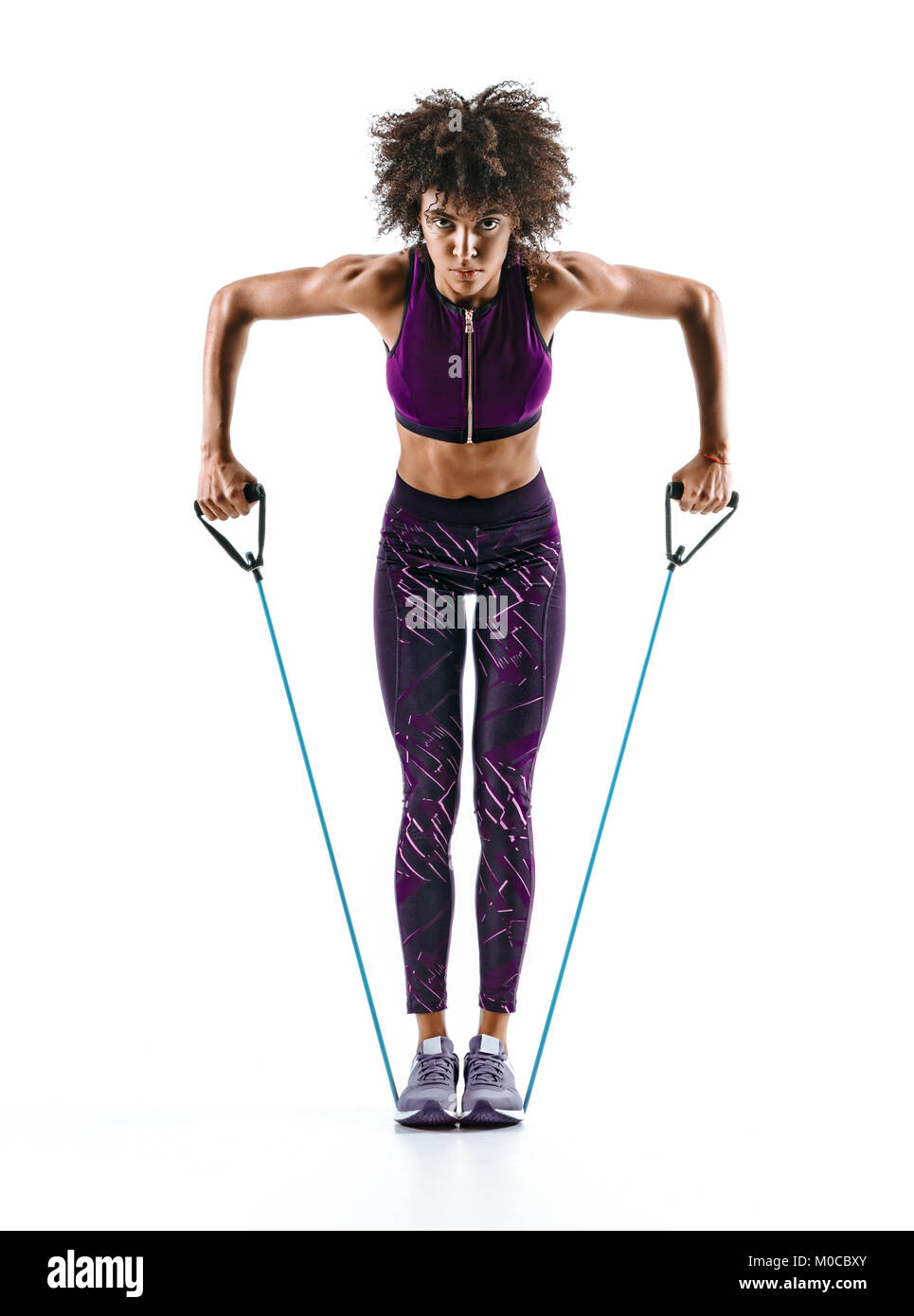 1,600+ Resistance Band Arm Exercise Stock Photos, Pictures & Royalty-Free  Images - iStock