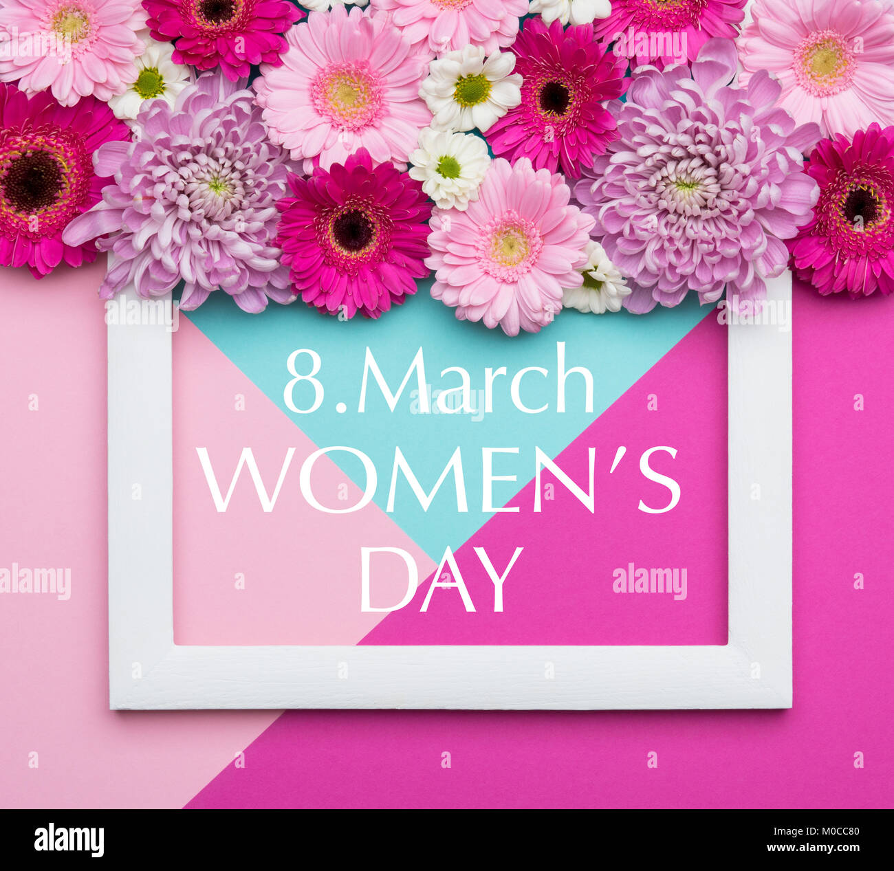 happy womens day flowers