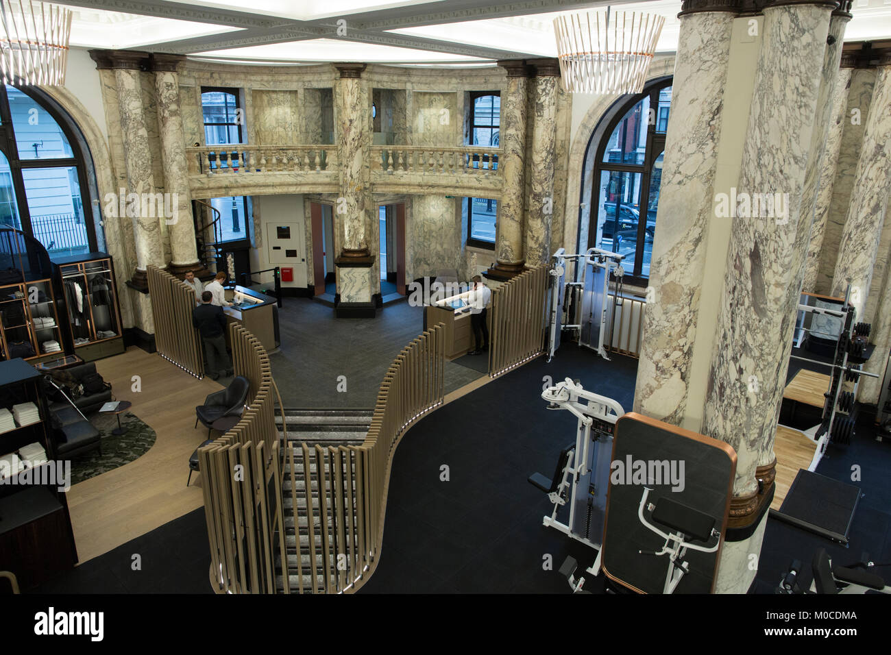 E by Equinox, highend luxury gym membership, at no.12 St James's