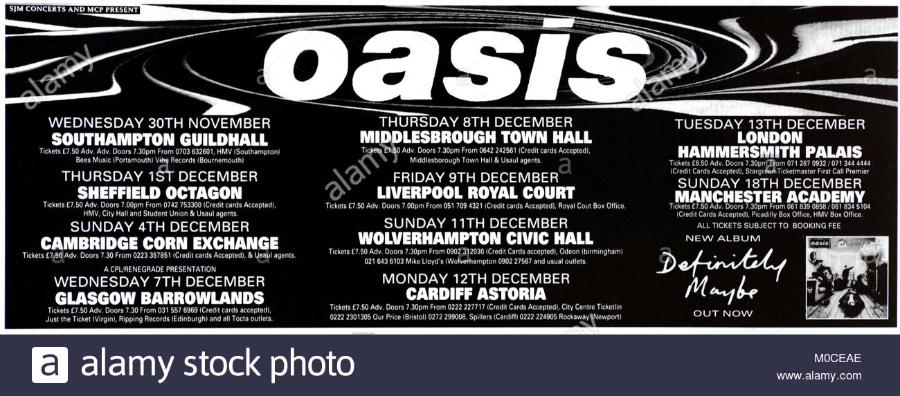 Oasis rock band hires stock photography and images Alamy