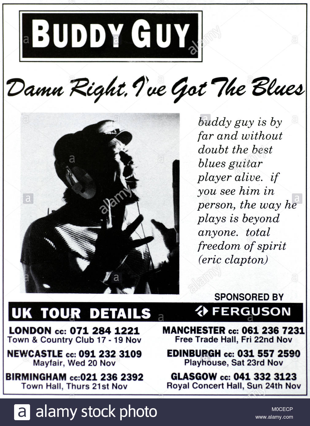 tour dates buddy guy