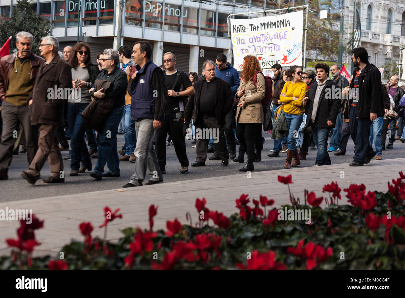 Athy Protest Young protesters hi-res stock photography and images - Alamy