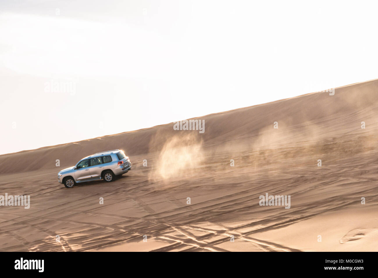 Dubai Desert Sand Dunes Safari During Vacation In Dubai Emirates Stock Dubai Desert Sand Dunes Safari During Vacation In Dubai Emirates Stock