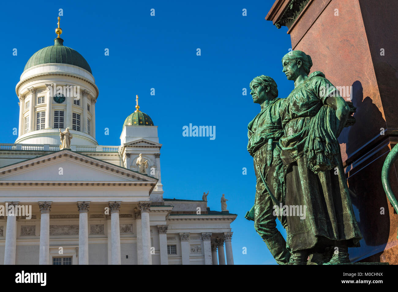 The Cathedral in Helsinki, Finland. Stock Photo