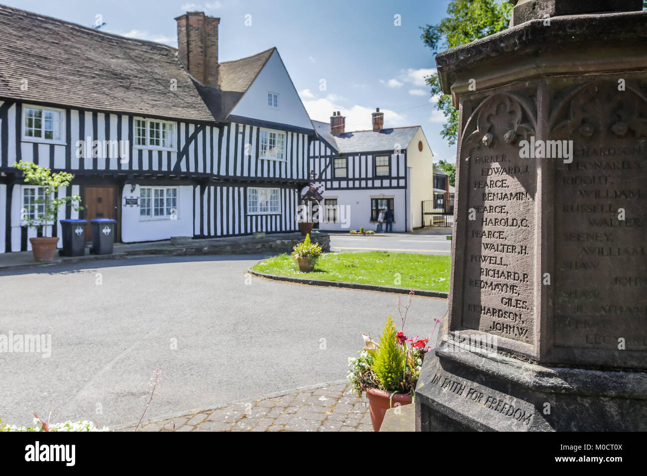 The Guy Fawkes House at Dunchurch Stock Photo